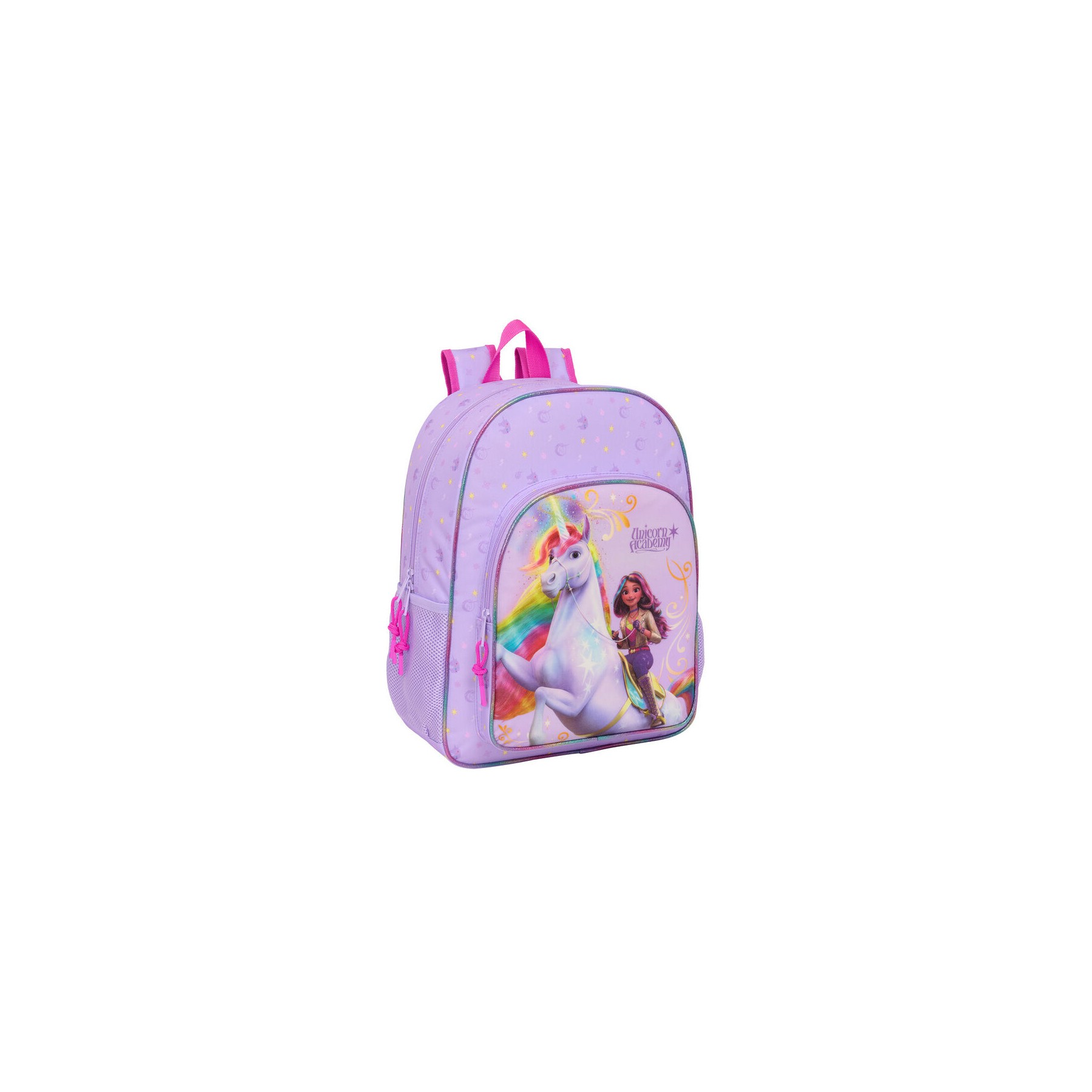 Mochila Academia Unicornio 42cm adaptable