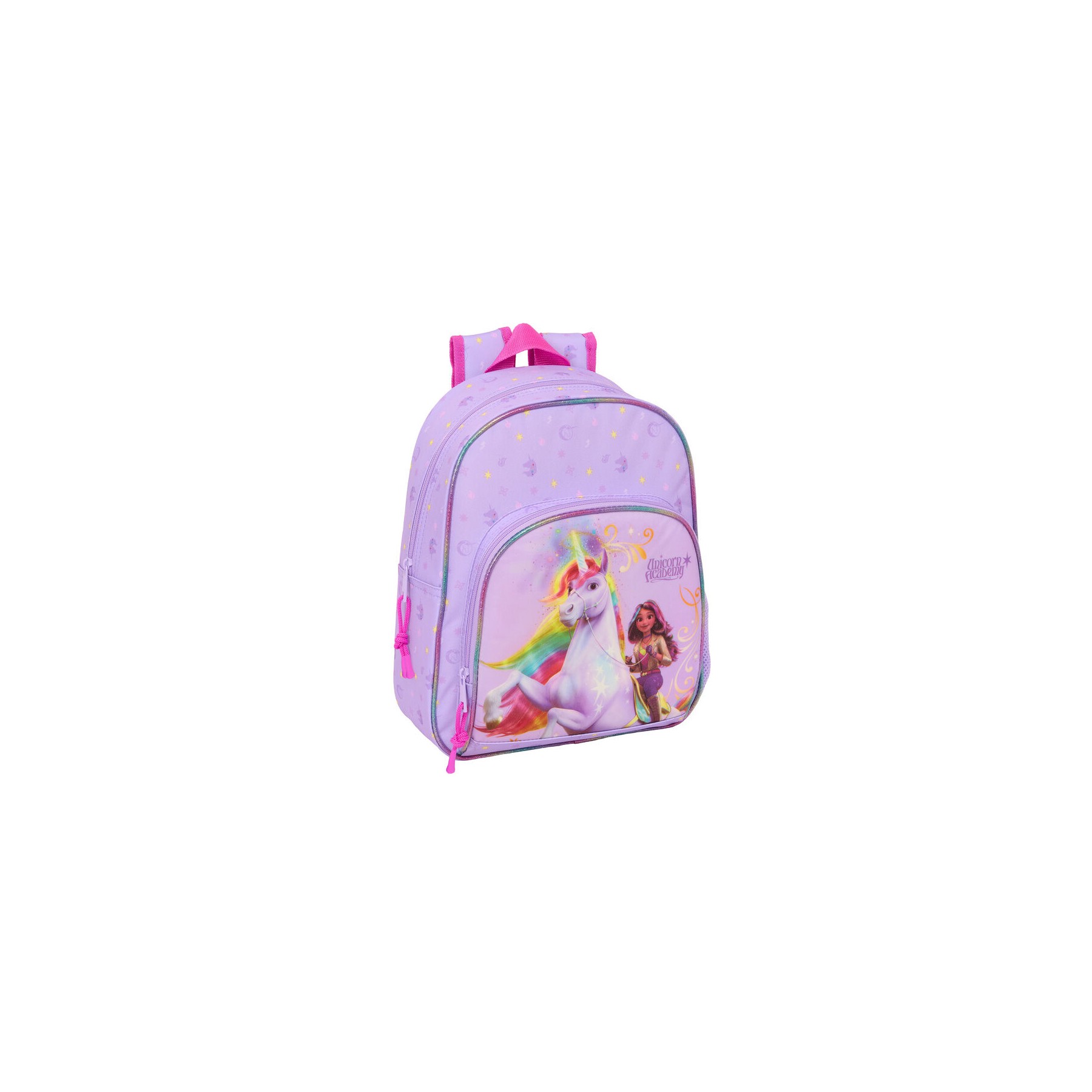 Mochila Academia Unicornio 34cm adaptable