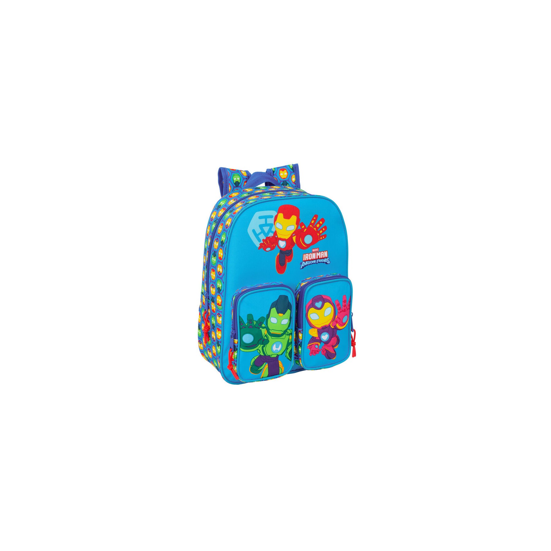 Mochila Iron Man Marvel 34cm adaptable