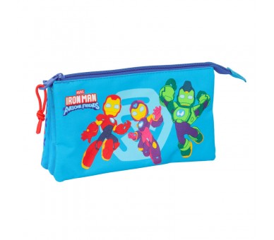 Portatodo Iron Man Marvel triple