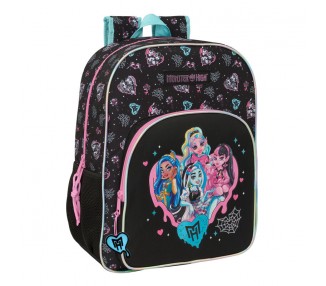 Mochila Monster High 42cm adaptable