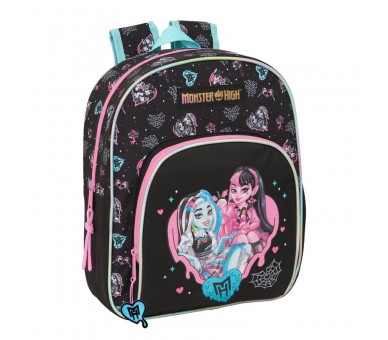 Mochila Monster High 34cm adaptable