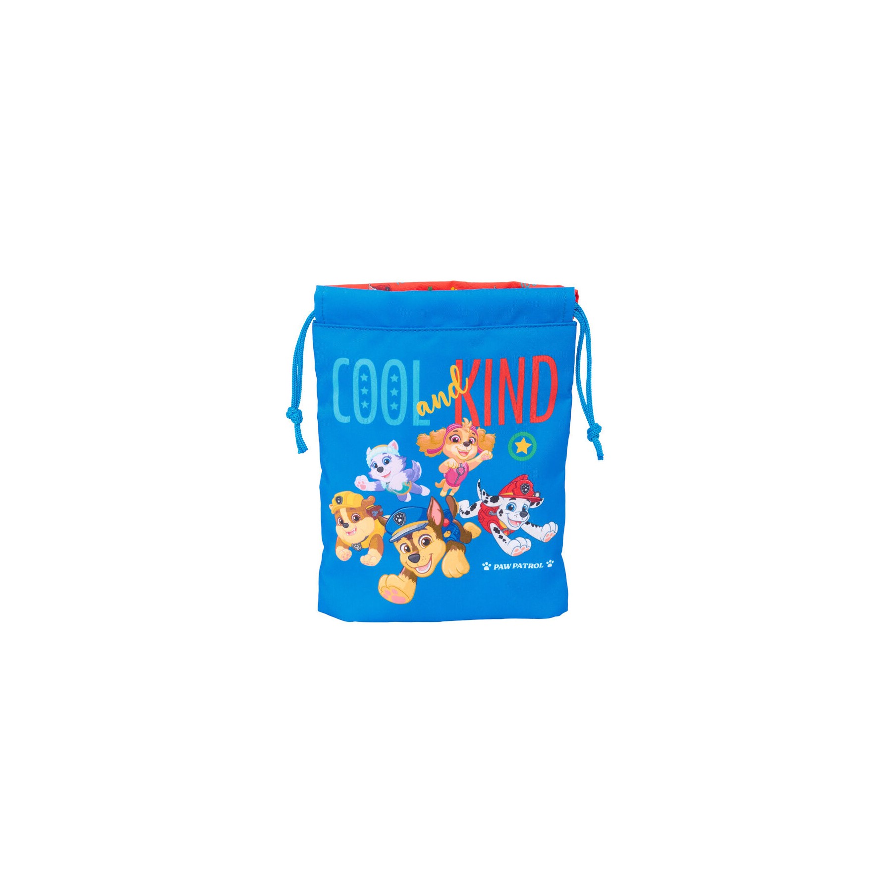 Saco merienda Cool Patrulla Canina Paw Patrol 25cm