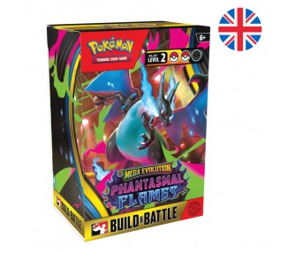 Juego cartas Fuegos Fantasmales Build & Battle Pokemon ingles