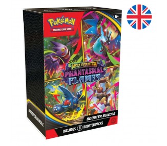 Juego cartas Booster Bundle Fuegos Fantasmales Pokemon ingles