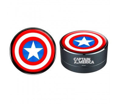 Altavoz portatil inalambrico Capitan America Marvel