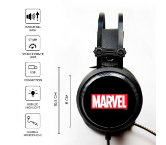 Auriculares gaming Marvel