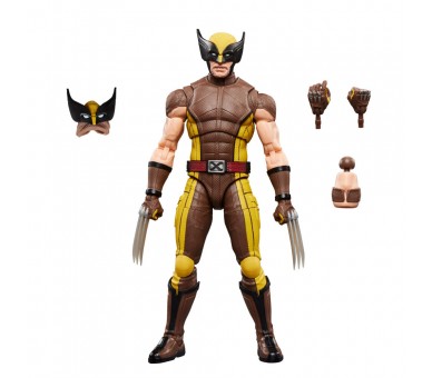 Figura Wolverine Brown Suit Deadpool & Wolverine Marvel Legends Series 15cm