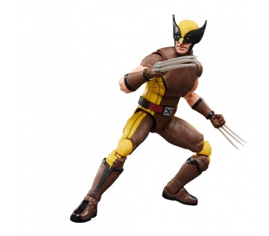 Figura Wolverine Brown Suit Deadpool & Wolverine Marvel Legends Series 15cm