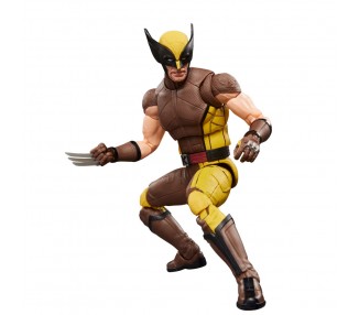 Figura Wolverine Brown Suit Deadpool & Wolverine Marvel Legends Series 15cm