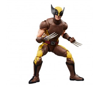 Figura Wolverine Brown Suit Deadpool & Wolverine Marvel Legends Series 15cm