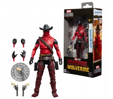 Figura Cowboypool Deadpool & Wolverine Marvel Legends Series 15cm