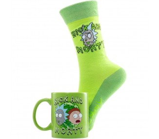 Set Taza y Calcetines Rick & Morty