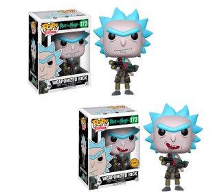 Figura POP Rick & Morty Weaponized Rick 5 + 1 chase
