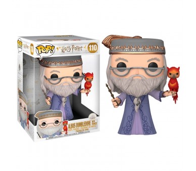 Figura POP Harry Potter Albus Dumbledore with Fawkes 25cm