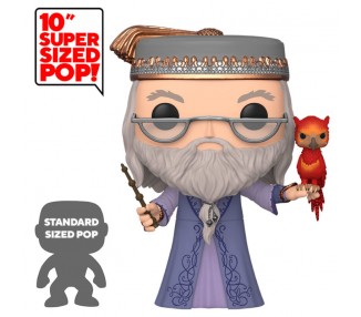 Figura POP Harry Potter Albus Dumbledore with Fawkes 25cm