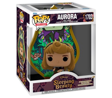 Figura POP Deluxe Disney La Bella Durmiente Aurora Maleficent Stained Glass