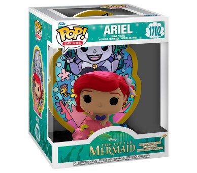Figura POP Deluxe Disney La Sirenita Ariel Ursula Stained Glass
