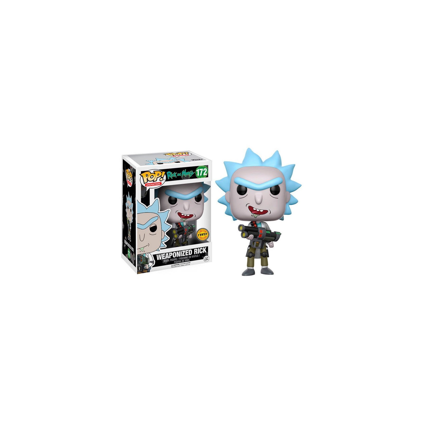 Figura POP Rick & Morty Weaponized Rick Chase