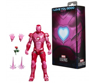 Figura Iron Man I Love You 3000 Marvel Legends Series 15cm