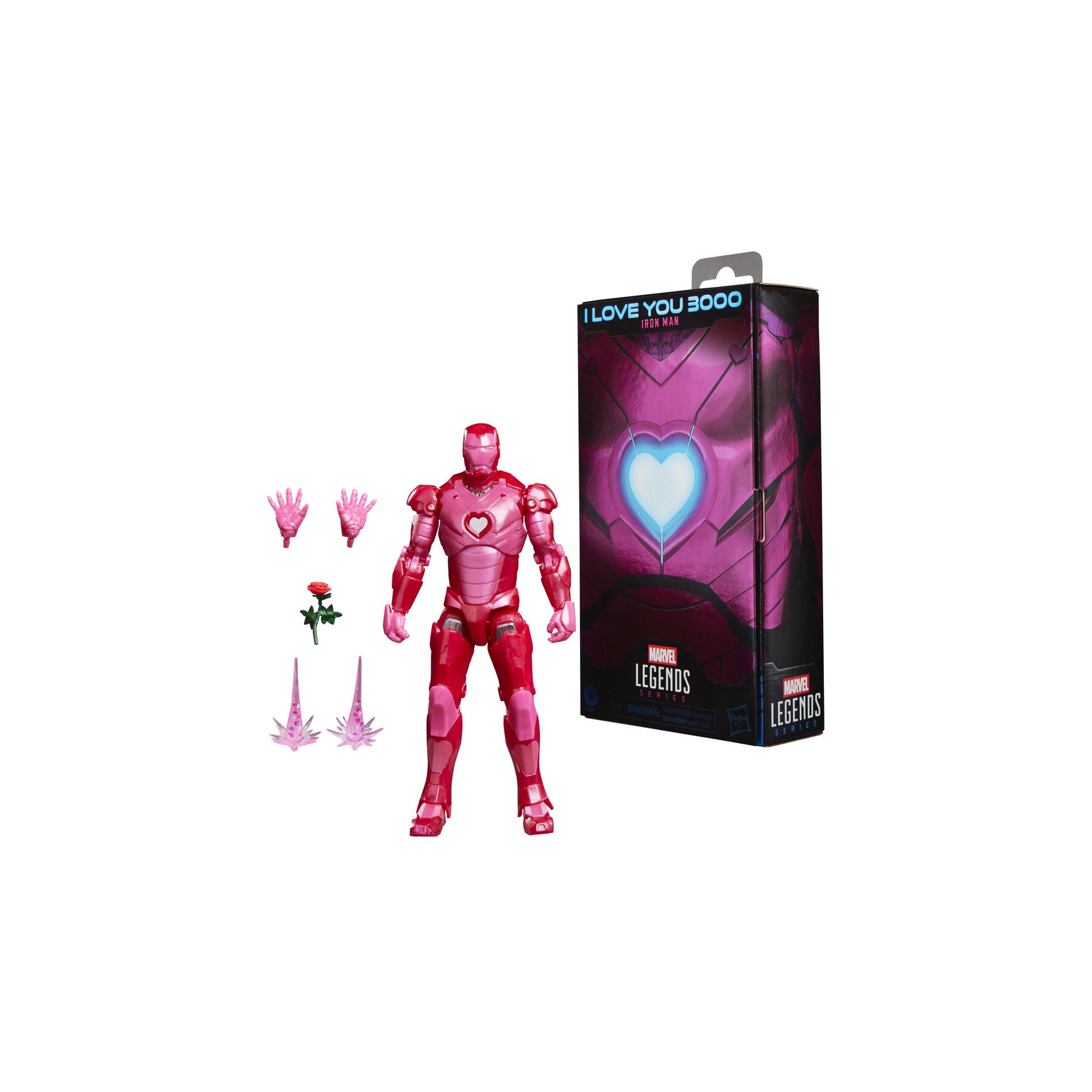 Figura Iron Man I Love You 3000 Marvel Legends Series 15cm