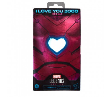 Figura Iron Man I Love You 3000 Marvel Legends Series 15cm