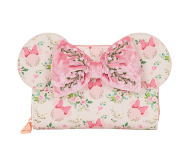 Cartera Floral Minnie Disney Loungefly