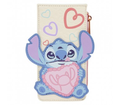 Tarjetero Be Mine Stitch Disney Loungefly