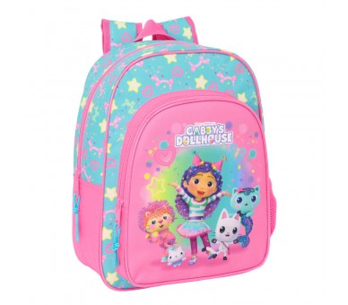Mochila Confetti La Casa de Muñecas de Gabby 34cm adaptable