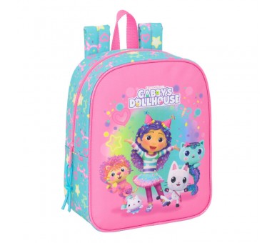 Mochila Confetti La Casa de Muñecas de Gabby 27cm adaptable