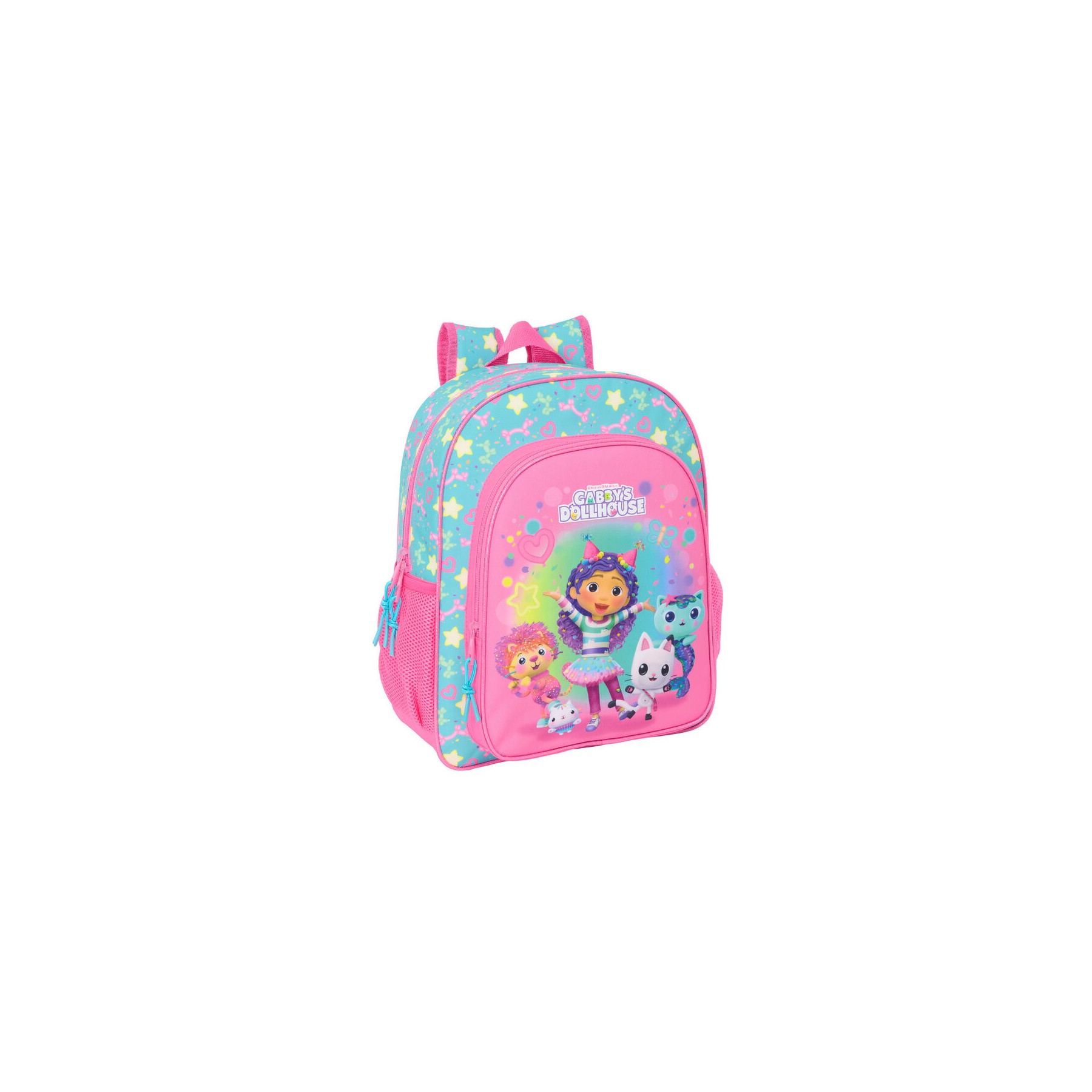 Mochila Confetti La Casa de Muñecas de Gabby 38cm adaptable