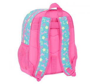 Mochila Confetti La Casa de Muñecas de Gabby 38cm adaptable