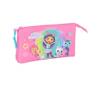 Portatodo Confetti La Casa de Muñecas de Gabby triple