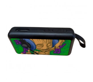 Altavoz portatil inalambrico Groot Guardianes de la Galaxia Marvel