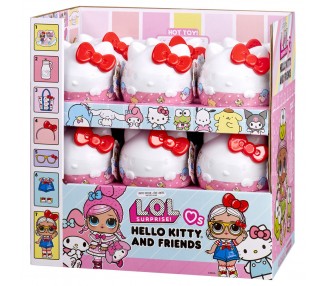 Capsula sorpresa L.O.L. Surprise Loves Hello Kitty & Friends surtido
