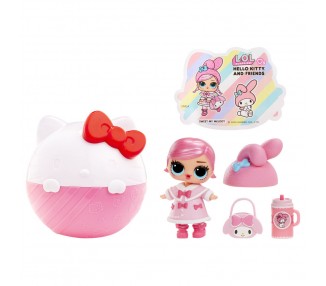 Capsula sorpresa L.O.L. Surprise Loves Hello Kitty & Friends surtido