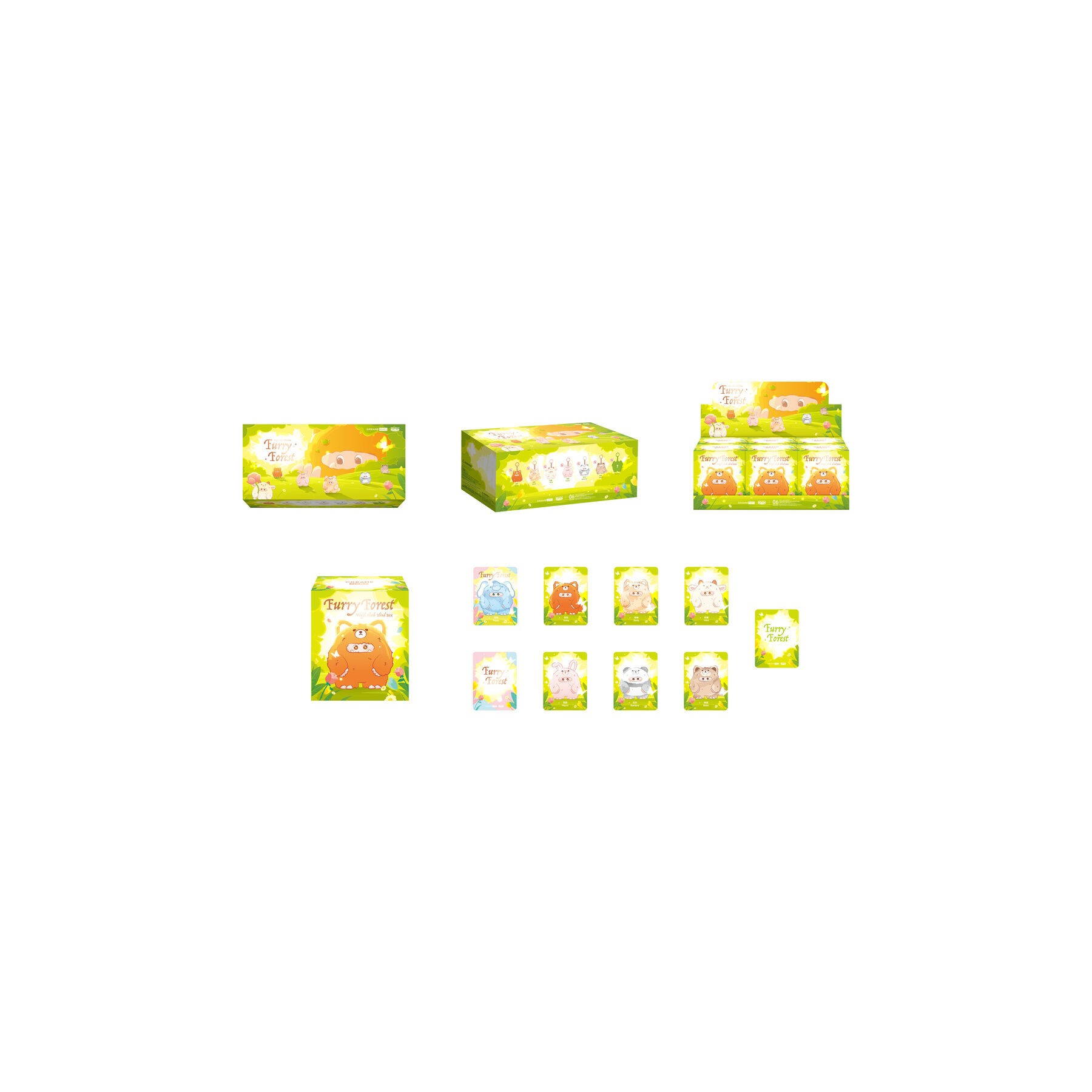 Muñeco sorpresa Bosque peludo Giggle Monster surtido