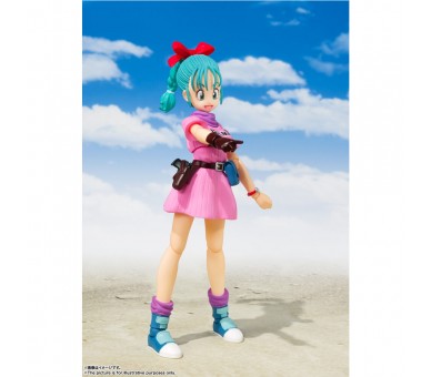 Figura S.H. Figuarts Bulma Adventure Begins Dragon Ball 16cm