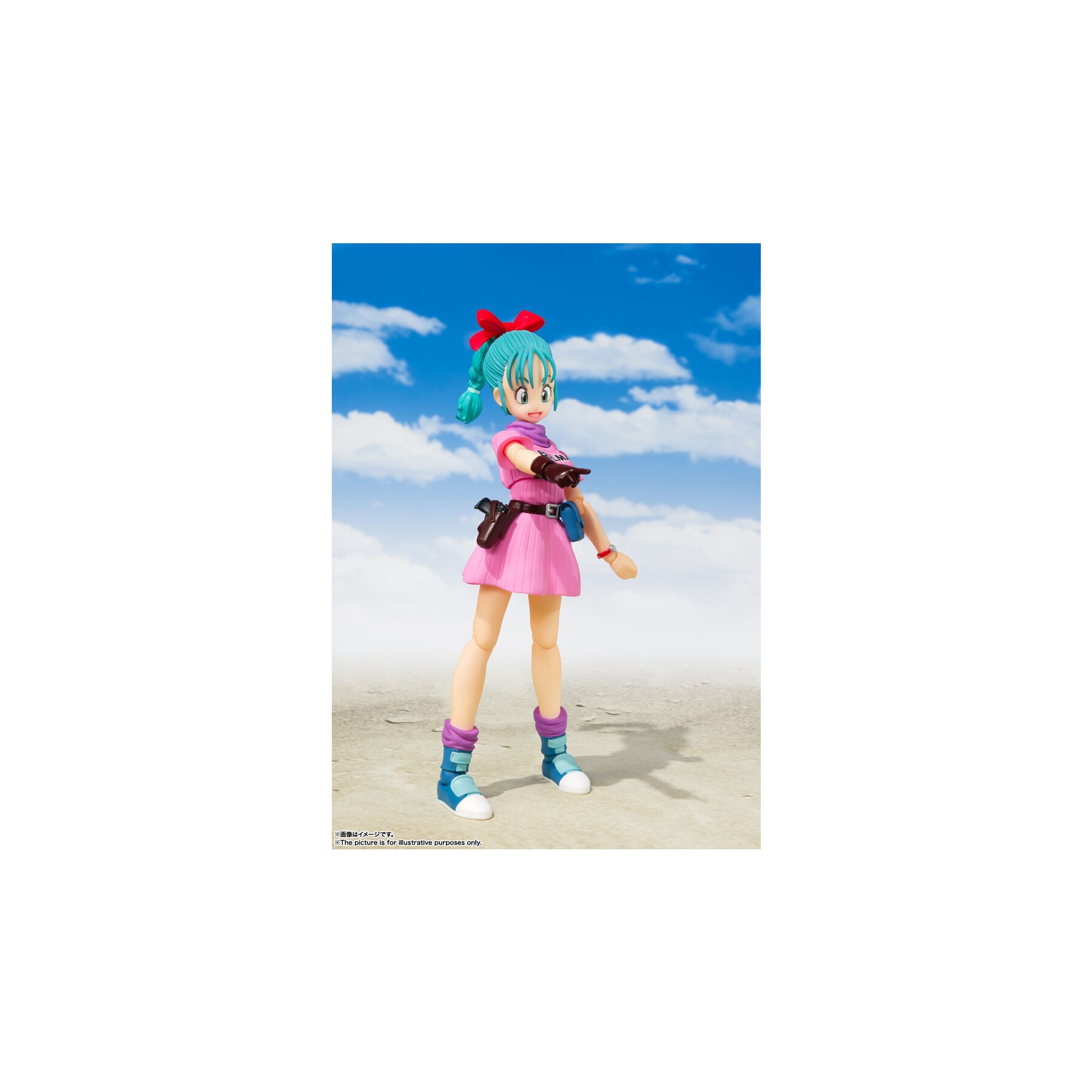 Figura S.H. Figuarts Bulma Adventure Begins Dragon Ball 16cm