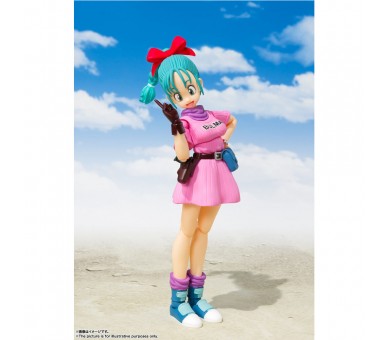 Figura S.H. Figuarts Bulma Adventure Begins Dragon Ball 16cm