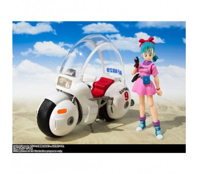 Figura S.H. Figuarts Bulma's Motorcycle Hoipoi Capsule No. 9 Dragon Ball 17cm