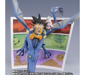 Figura Figuarts Zero Son Goku & Supreme Kai Welcome To The Great Adventure Dragon Ball 23cm