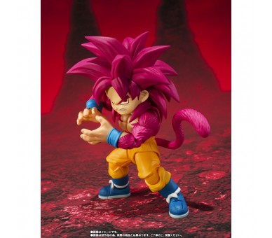 Figura S.H. Figuarts Super Saiyan Level 4 Son Goku Dragon Ball Daima 8cm