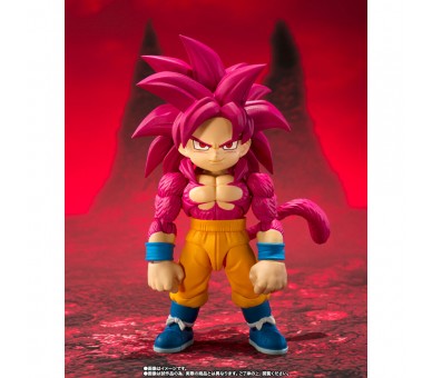 Figura S.H. Figuarts Super Saiyan Level 4 Son Goku Dragon Ball Daima 8cm