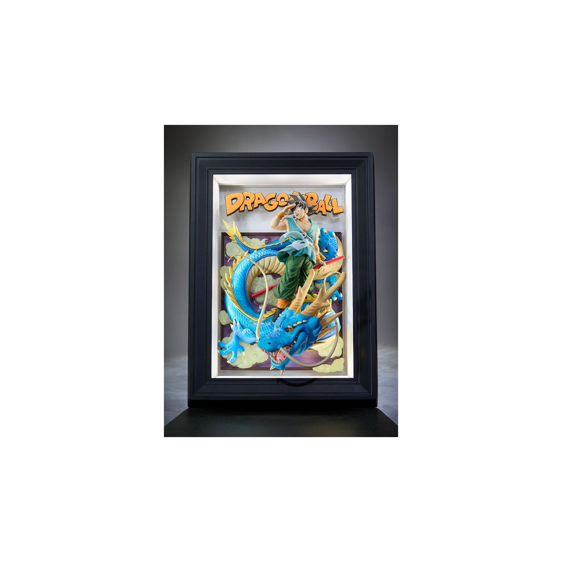 Cuadro Son Goku & Dragon Art 3D Dragon Ball Z