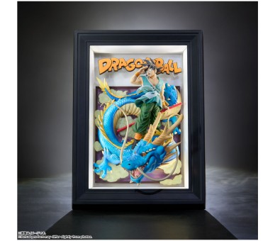 Cuadro Son Goku & Dragon Art 3D Dragon Ball Z