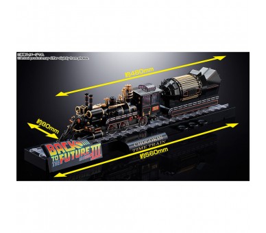 Replica Time Train Chogokin Regreso Al Futuro 52cm