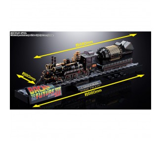 Replica Time Train Chogokin Regreso Al Futuro 52cm