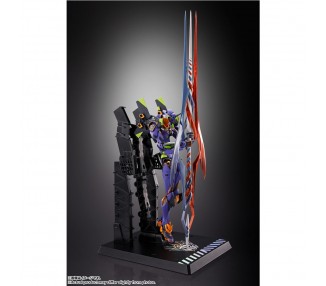 Figura Build Eva Test Type-01 30th with the Spear of Gaius Neon Genesis Evangelion 22cm