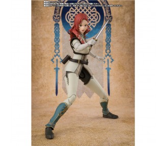 Figura S.H. Figuarts Hera Shieldmaiden of Rohan El Señor de los Anillos La Guerra de los Rohirrim 18cm